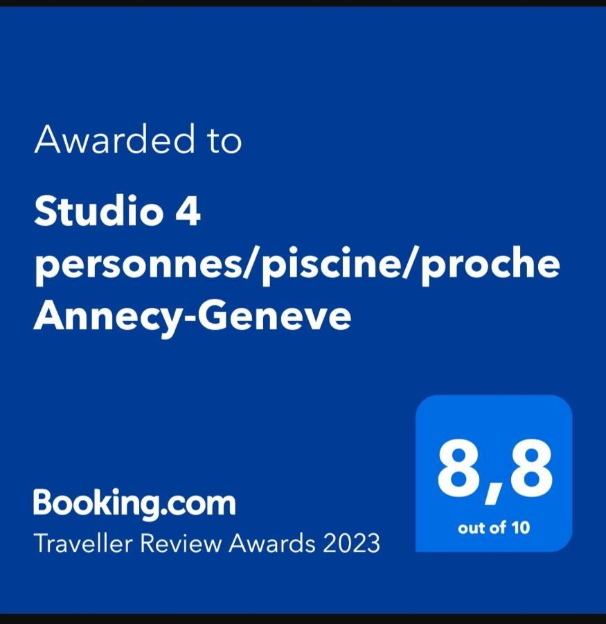 L'Oree Des Bornes-Appartement Avec Piscine Evires ภายนอก รูปภาพ