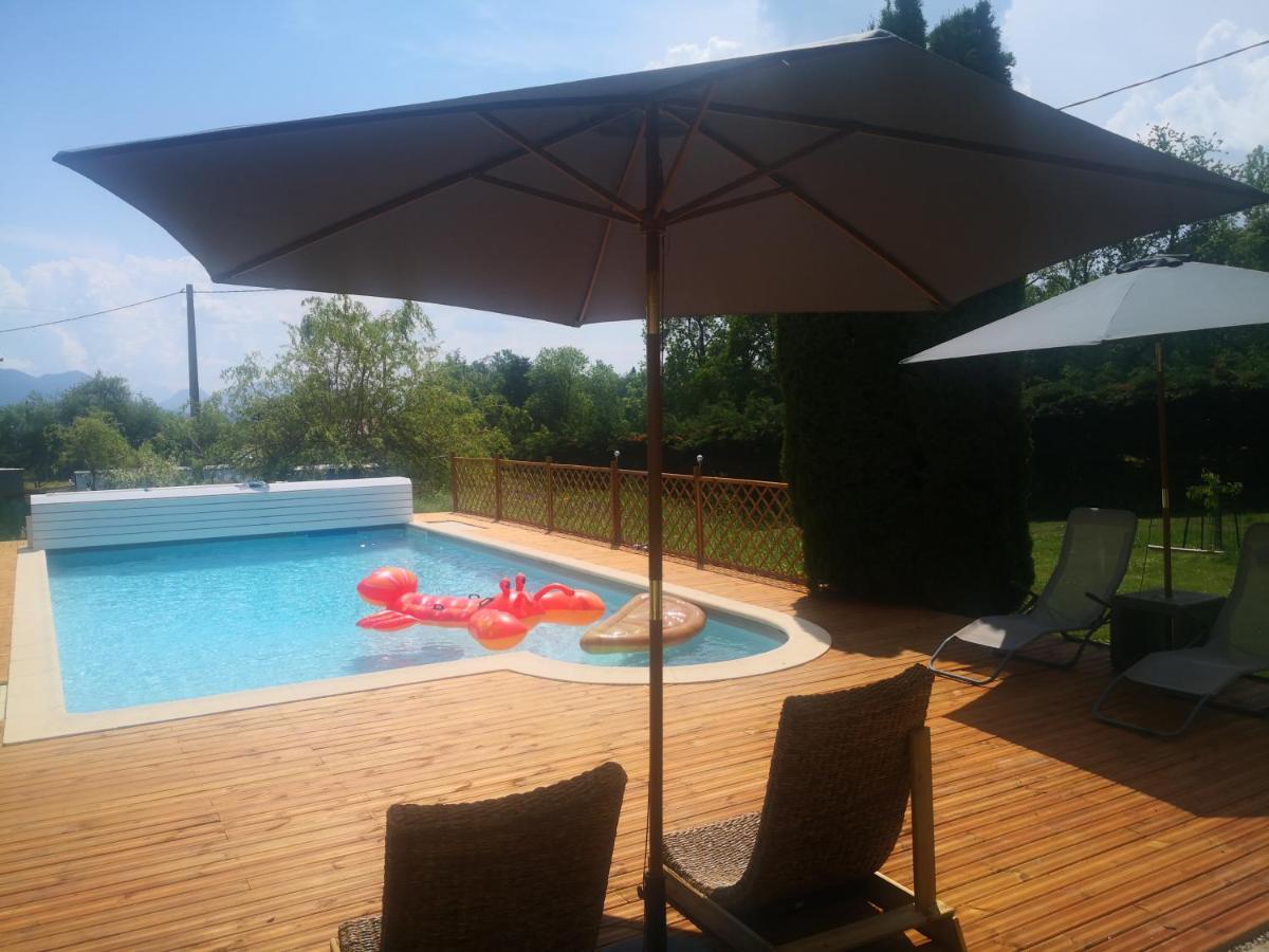 L'Oree Des Bornes-Appartement Avec Piscine Evires ภายนอก รูปภาพ